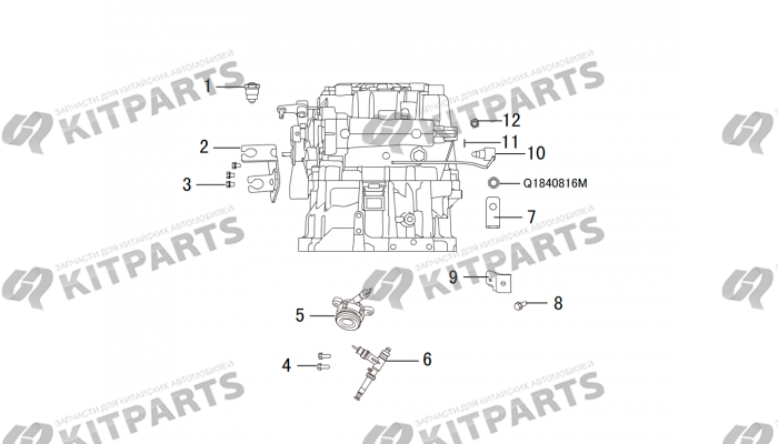 Механизм рассоединения Haval H6