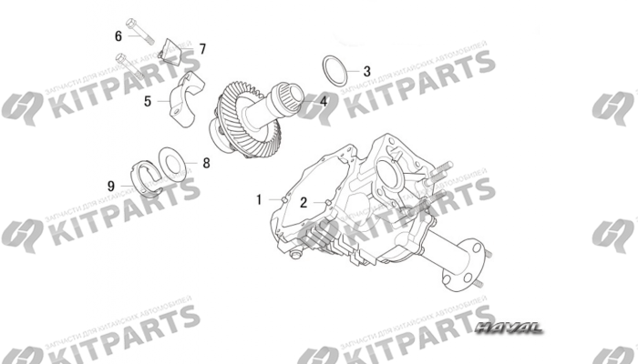 TRANSFER CASE 3 Haval H6