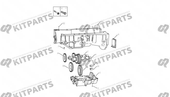 BALANCE SHAFT Geely Emgrand X7